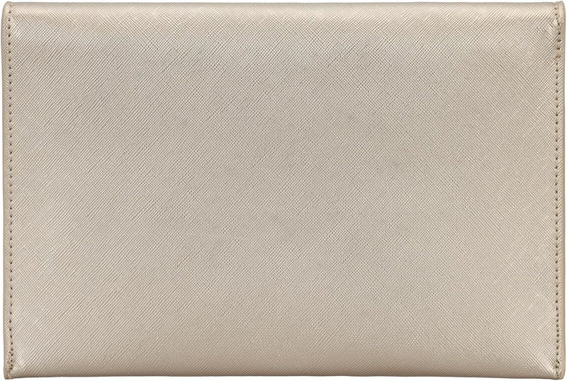 DEXMAY DM Dexmay Women Envelope Clutch Handbag Medium Saffiano Leather Foldover Clutch Purse - Image 4